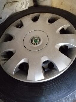 Predám zimné pneu na diskoch - 3