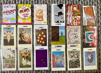 Vreckové kalendáriky ČR rôzne - 91ks - 3