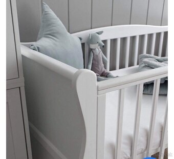 postieľka biela 120x60 - 3