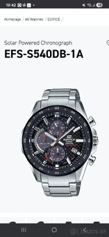 CASIO EDIFICE EFS - 3