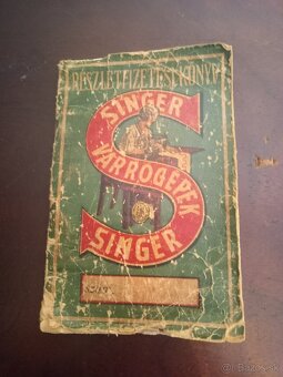 Starožitný šijací stroj Singer 15K - 3