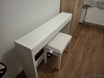 Predám digitálne piano KORG LP-380 WH + stolička - 3