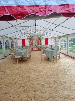 Prenajom noveho party stanu 6×12 m - 3