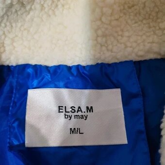 Bunda veľkosť M/L, zn." Elsa.M by may", nova - 3