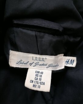 Bunda H&M s odnímateľnou kapucňou - 3