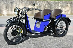 Dámská motorová tříkolka L'Automouche - historická rarita - 3