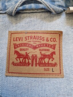 Pánská džíska Levi's Trucker velikost L (52) 1101 - 3
