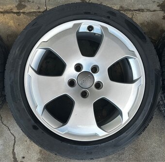 5x112 R17 7,5J ET54 Audi A3 + 225/45 R17 letné - 3