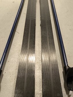 Set: Detské bežky 140cm ,palice a topánky - 3