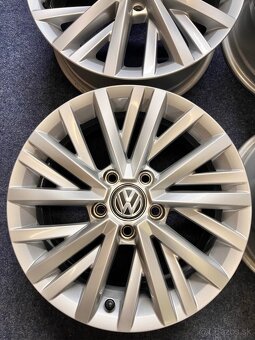 5x112 R6 originál alu disky Volkswagen T-Roc - TOP STAV - 3
