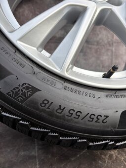 Originál Alu kola Volvo XC40, V90CC 235/55/18 TOP STAV - 3