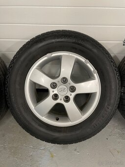 Alu disky Hyundai 5x114,3 r16 + letné pneu - 3
