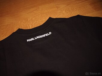 Karl Lagerfeld dámska čierna mikina - 3