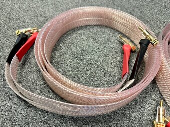 NORDOST - plochý postriebrený OFC reprokábel 3,0m - 3