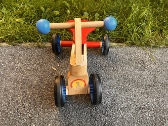 Drevené detské odrážadlo – Lidl - 3