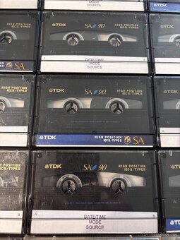 MC AUDIO KAZETY  TDK SA 90 type II, MAXELL XL II 90 - 3