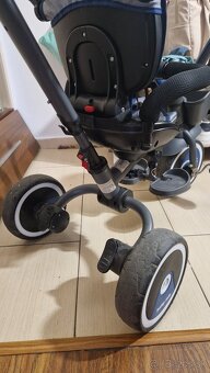 BABY MIX detská trojkolka 5 v 1 relax 360° modrá - 3
