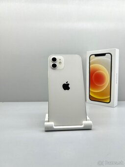 iPhone 12 WHITE 100% BATÉRIA + PRÍSLUŠENSTVO - 3