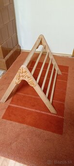 Detská rebrina-Picklerovej triangel + doska/ šmykľavka - 3
