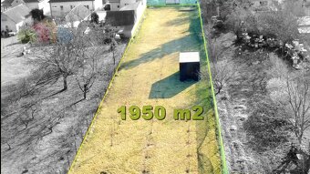Na predaj: Stavebný pozemok 1950 m2 v obci Ostrov, časť Malé - 3