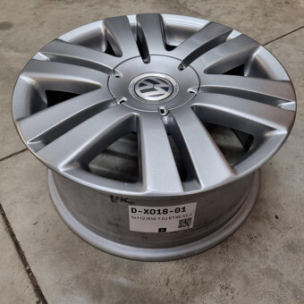 Hliníkové Volkswagen disky 5x112 R16 7J ET45 - 3