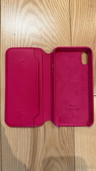 I Phone X kožený obal + ochranné sklo - 3
