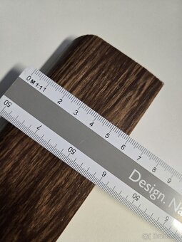 predám drevené podlahové lišty sokle 15x60mm - 3