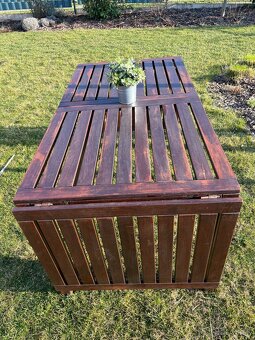 Záhradný stôl - rozkladací - 3