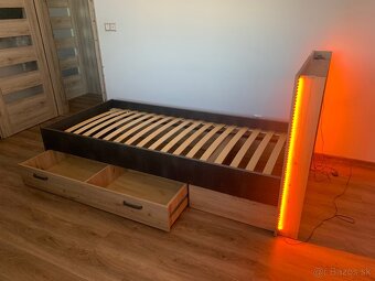 Posteľ 90x200 cm - 3