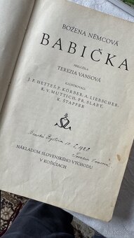podpis Terézia Vansová 1928 - 3
