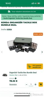 KORDA ORGANIZÉR TACKLE BOX BUNDLE DEAL - 3