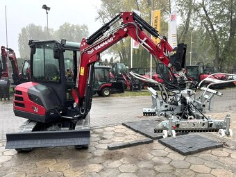 rýpadlo Yanmar SV26 minibager s hydr. búracím kladivom - 3