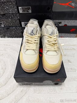 Air Jordan 4 Off-White Sail - 3