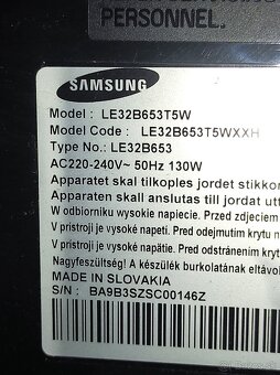 Televízor Samsung - 3