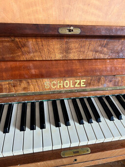 Piano Scholze + otočná stolička - 3