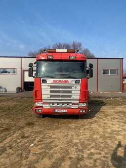 nákladné auto s hydraulickou rukou Scania R164GB - 3