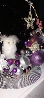 Vianočná dekorácia Sovička - 3