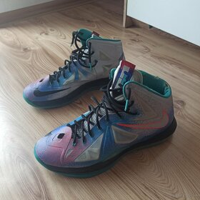Basketbalové topánky Nike Lebron X Pure Platinum - 3