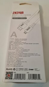 Predám kábel ZHIYUN HDMI to HDMI micro - 3