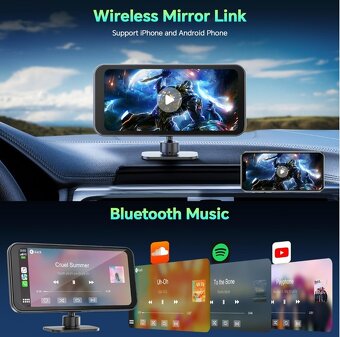 Kamera Lamto Carplay Display with 4K Front Camera Dash Cam - 3