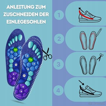 Predám magnetické akupresúrne vložky do topánok - 3
