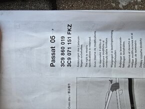 Originál strešný nosič na Volkswagen passat B6 B7 - 3