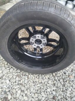 17" alu AUDI Q 3 a VW TIGUAN + letné pneu. - 3