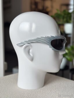 Balenciaga SPIKE OVAL okuliare - 3