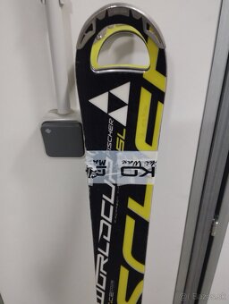 predám lyže Fischer _ 145cm bez viazania - 3