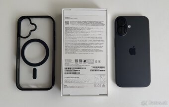 iPhone 16 Black 128 GB , záruka 1/2027 , Apple Watch ultra - 3