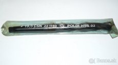 Vrták D=19,5 mm šroubovitý s kužel.stopkou HSS,ČSN 221140 - 3