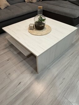 Predám konferenčný stolík 90x90 - 3