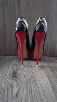 Luxusné lakované lodičky 39 - 3