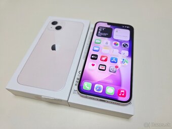 APPLE IPHONE 13 128GB PINK,ZDRAVIE BATERKY 100% - 3